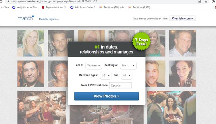 Match.com Promo Codes - 25% Off Coupons Mar 2026