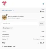 NESTORG10 coupon verification screenshot