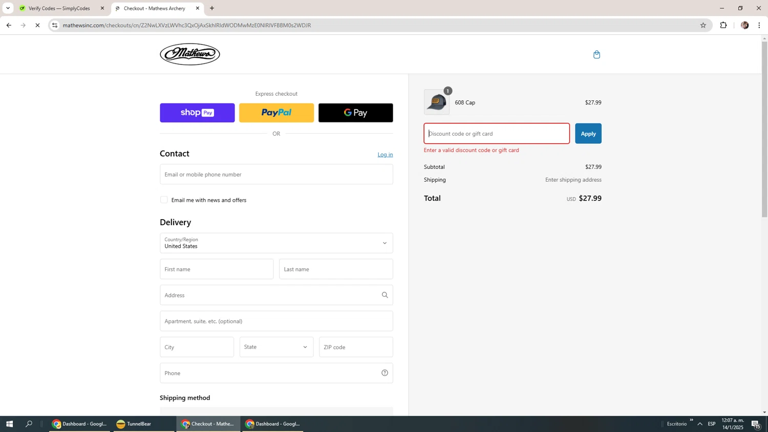 Mathews Archery discount code screenshot showing code ELKWEEK2024 applied at Mathews Archery checkout page. Uploaded by SimplyCodes community member Levi_Ackerman on Jan 14, 2025