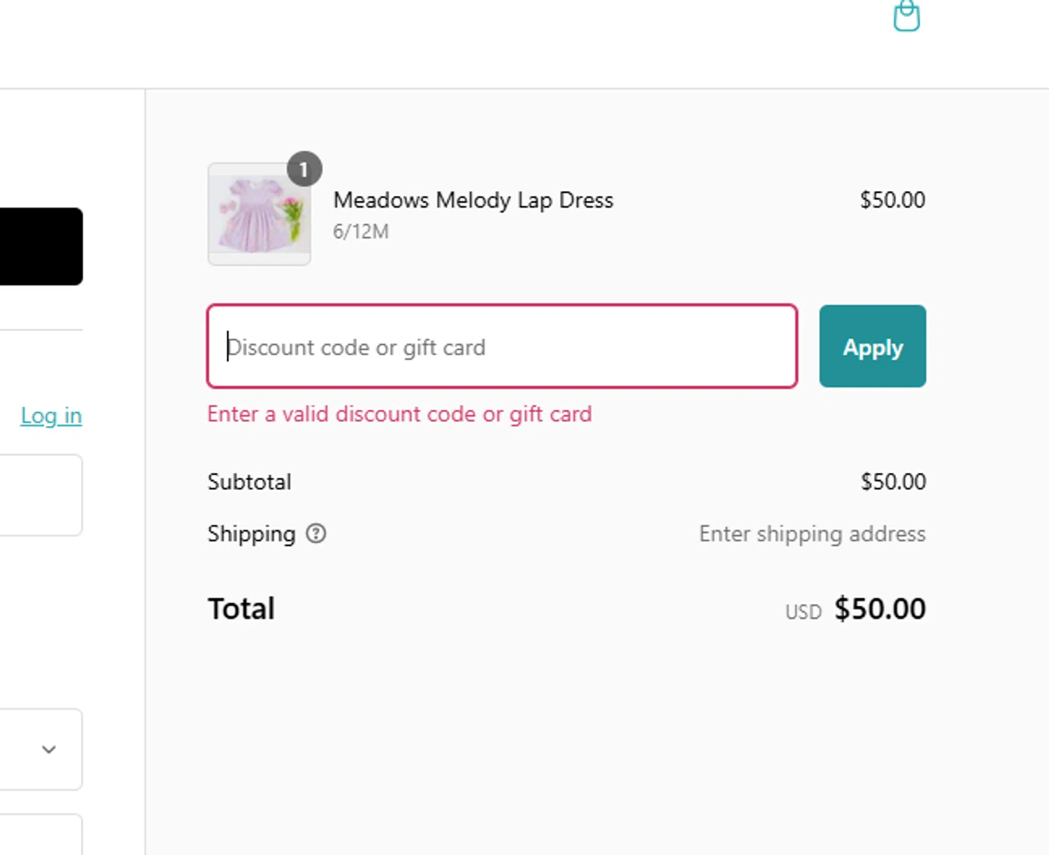 Matilda Jane Clothing coupon code screenshot showing code ONEIL10 applied at Matilda Jane Clothing checkout page. Uploaded by SimplyCodes community member Eminem on Feb 24, 2025