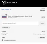 44mike coupon verification screenshot