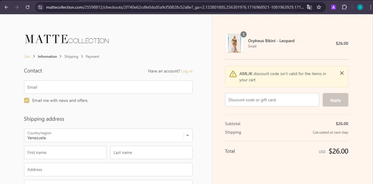 Matte Collection Coupons 15 Off October 2024