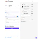 Matthews Studio Equipment coupon verification screenshot