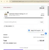Matt's Warehouse Deals coupon verification screenshot