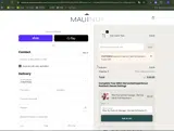 Maui Nui Venison coupon verification screenshot