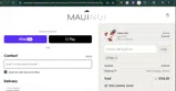 Maui Nui Venison coupon verification screenshot