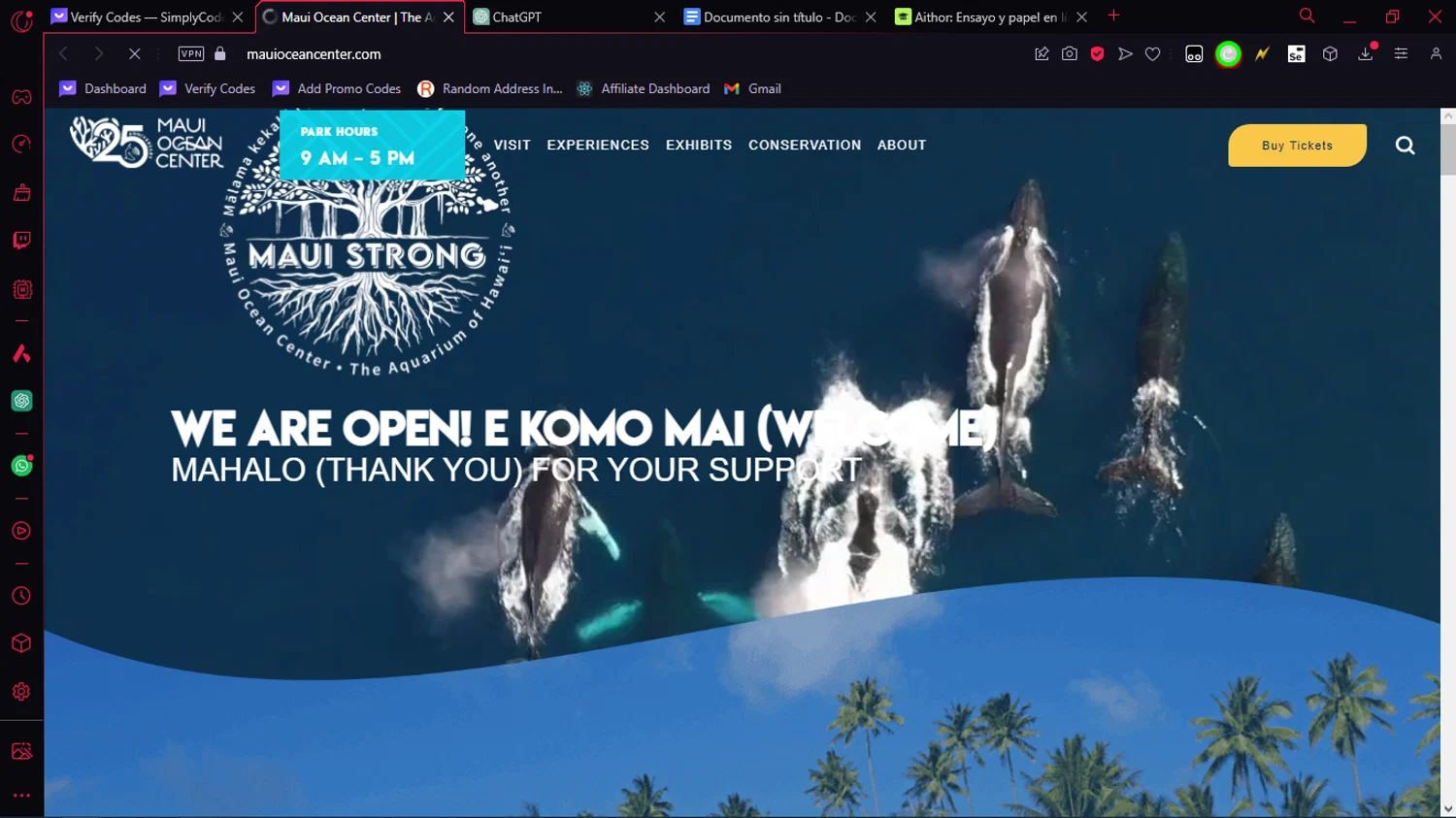 Maui Ocean Center Promo Codes 20 Off August 2024