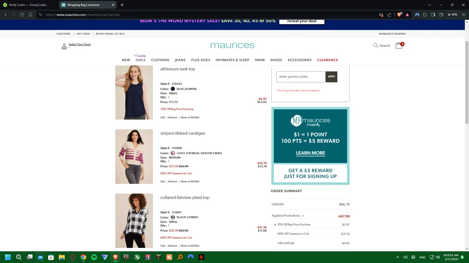 Maurices Promo Codes 40 Off Coupons in August 2025 SimplyCodes