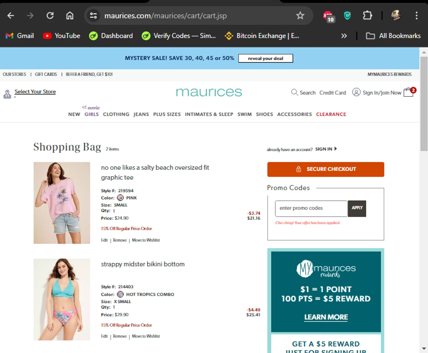 Maurices Promo Codes – 60% Off | July 2024