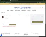 Maus & Hoffman coupon verification screenshot