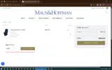 Maus & Hoffman coupon verification screenshot