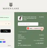 GIFTX8JJZ7JD coupon verification screenshot