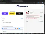 MAVMASON coupon verification screenshot