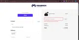 Blowout coupon verification screenshot
