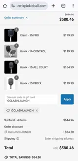 IGCLASHLAUNCH coupon verification screenshot