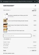 LUISGABA coupon verification screenshot
