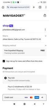TAKED coupon verification screenshot