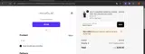 WELCOME10 coupon verification screenshot