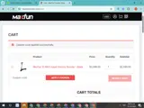 G100 coupon verification screenshot