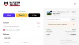 Maximum Velocity Sports coupon verification screenshot