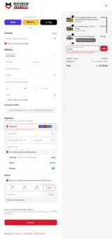 Maximum Velocity Sports coupon verification screenshot