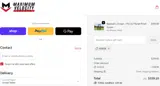 Maximum Velocity Sports coupon verification screenshot