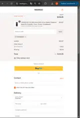 MAXKGO coupon verification screenshot