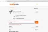 FALL50 coupon verification screenshot