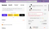 FALL50 coupon verification screenshot