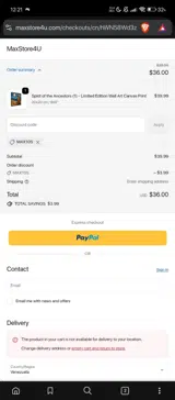 max10s coupon verification screenshot