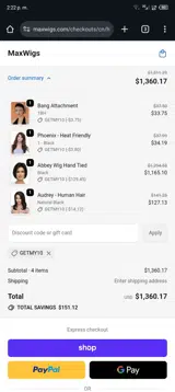 GETMY10 coupon verification screenshot