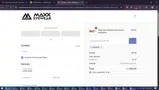 MAXX25 coupon verification screenshot