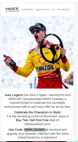 3WINLOGANO coupon verification screenshot