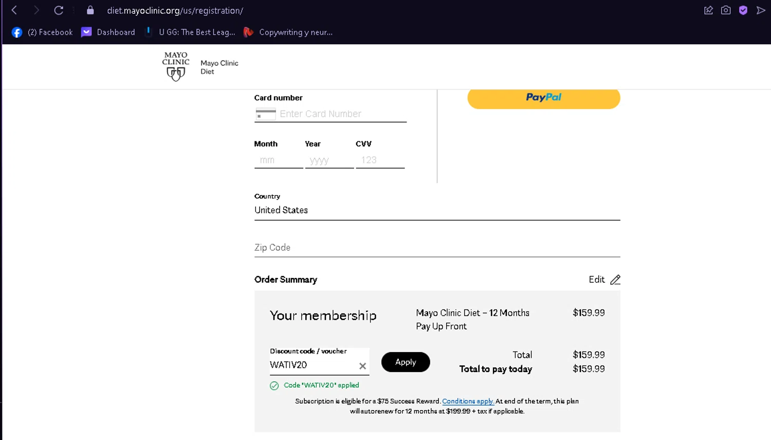 how to use Mayo Clinic coupons