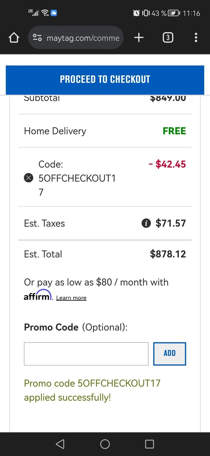 Maytag Promo Codes 5 Off September 2024