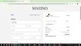 Mazino2007 coupon verification screenshot