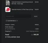 GoStripers10 coupon verification screenshot