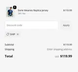 SHIP coupon verification screenshot