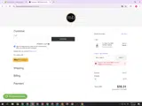WELCOME10 coupon verification screenshot