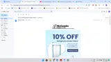 McCombs Supply coupon verification screenshot