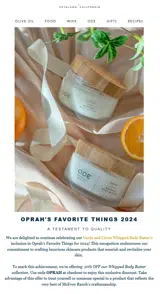 OPRAH coupon verification screenshot