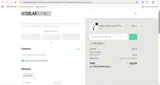 WELCOME coupon verification screenshot