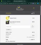 OFF10 coupon verification screenshot