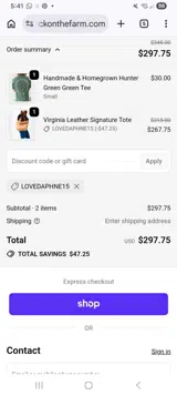 Meanwhile Back on the Farm coupon verification screenshot