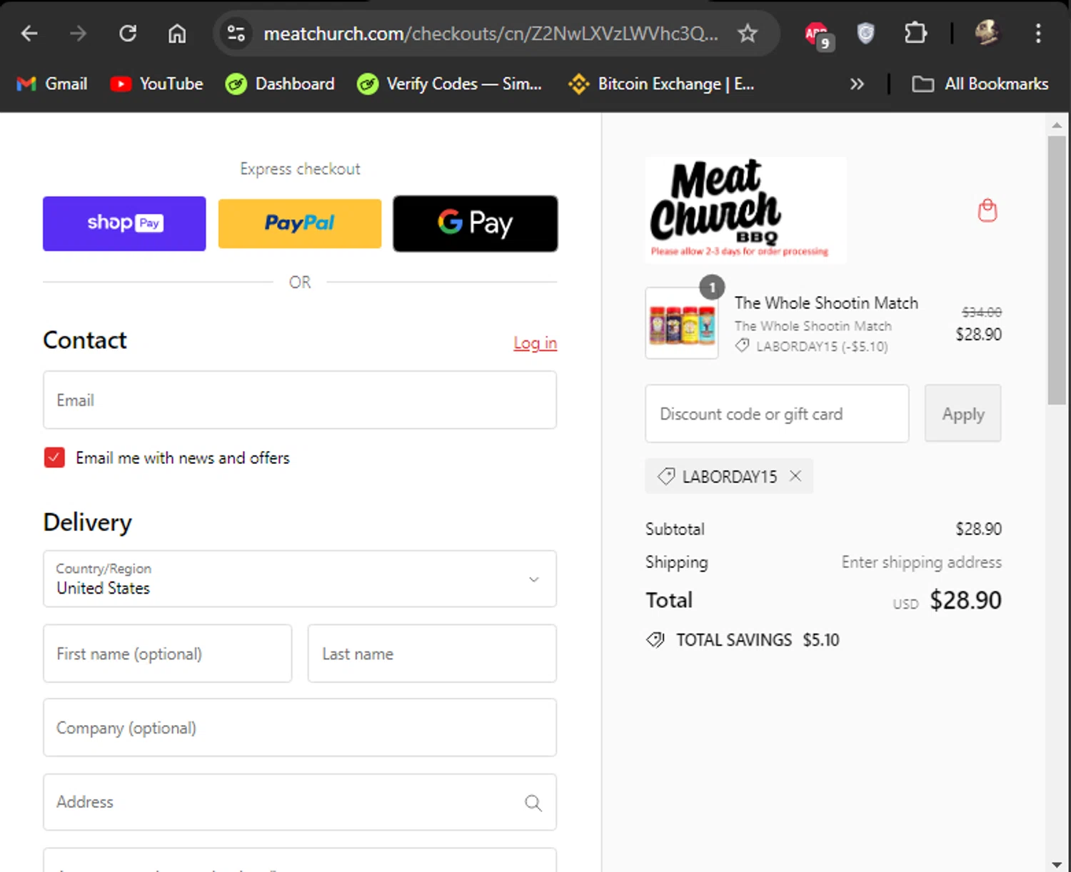 Meat Church Discount Codes 15 Off Coupons Jan 2025