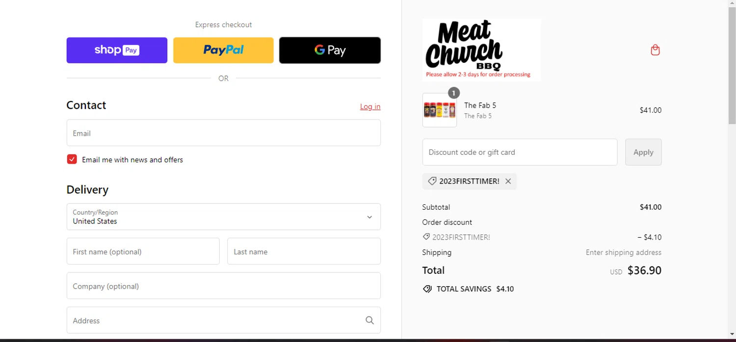 Meat Church Discount Codes 15 Off Coupons Jan 2025
