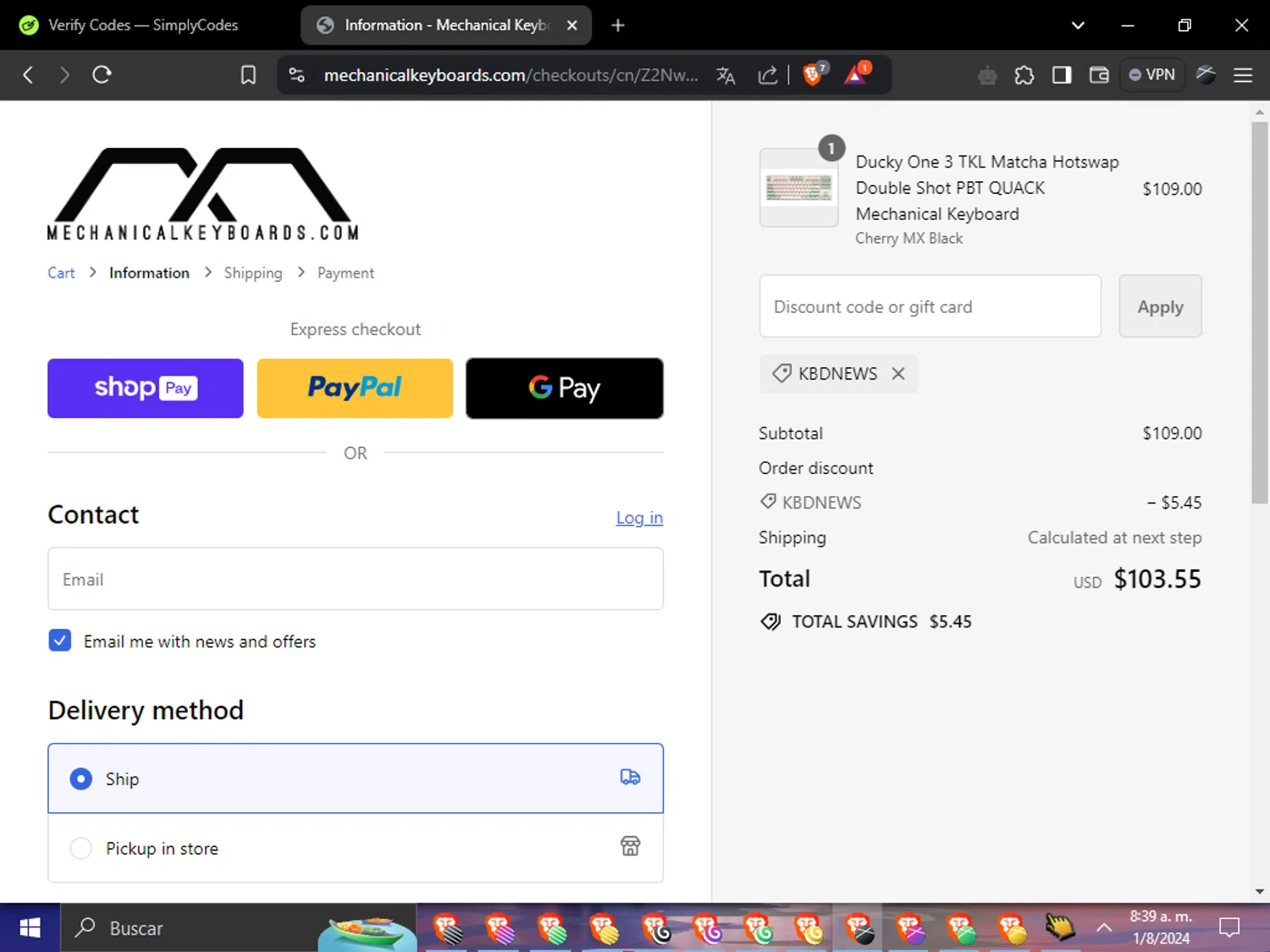 Mechanical Keyboards Coupon Codes 5 Off September 2024