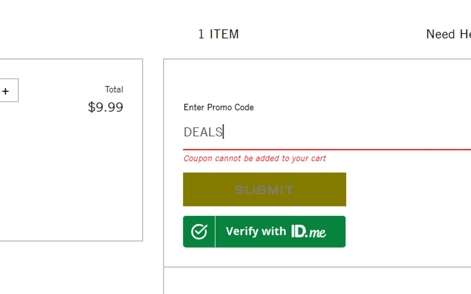 Mechanix Wear promo code screenshot showing code DEALS applied at Mechanix Wear checkout page. Uploaded by SimplyCodes community member BonusWarden6019 on Sep 21, 2025