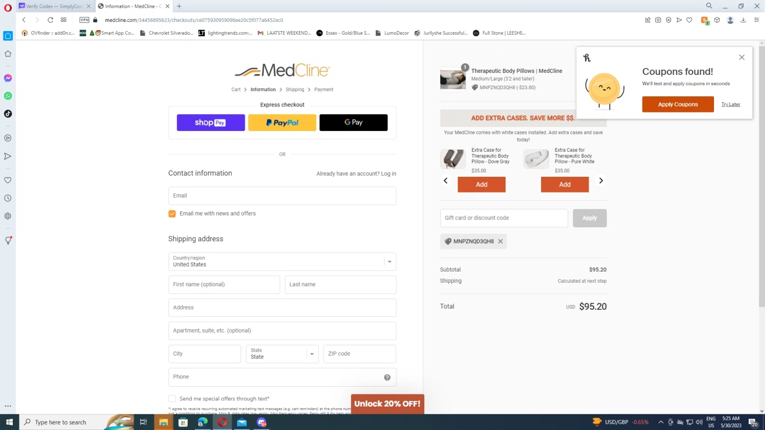 how to use Medcline coupons