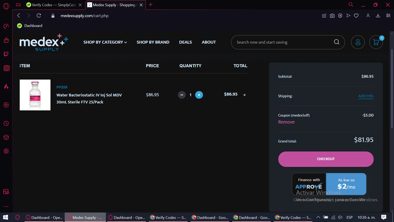 how to use Medical Alert coupons